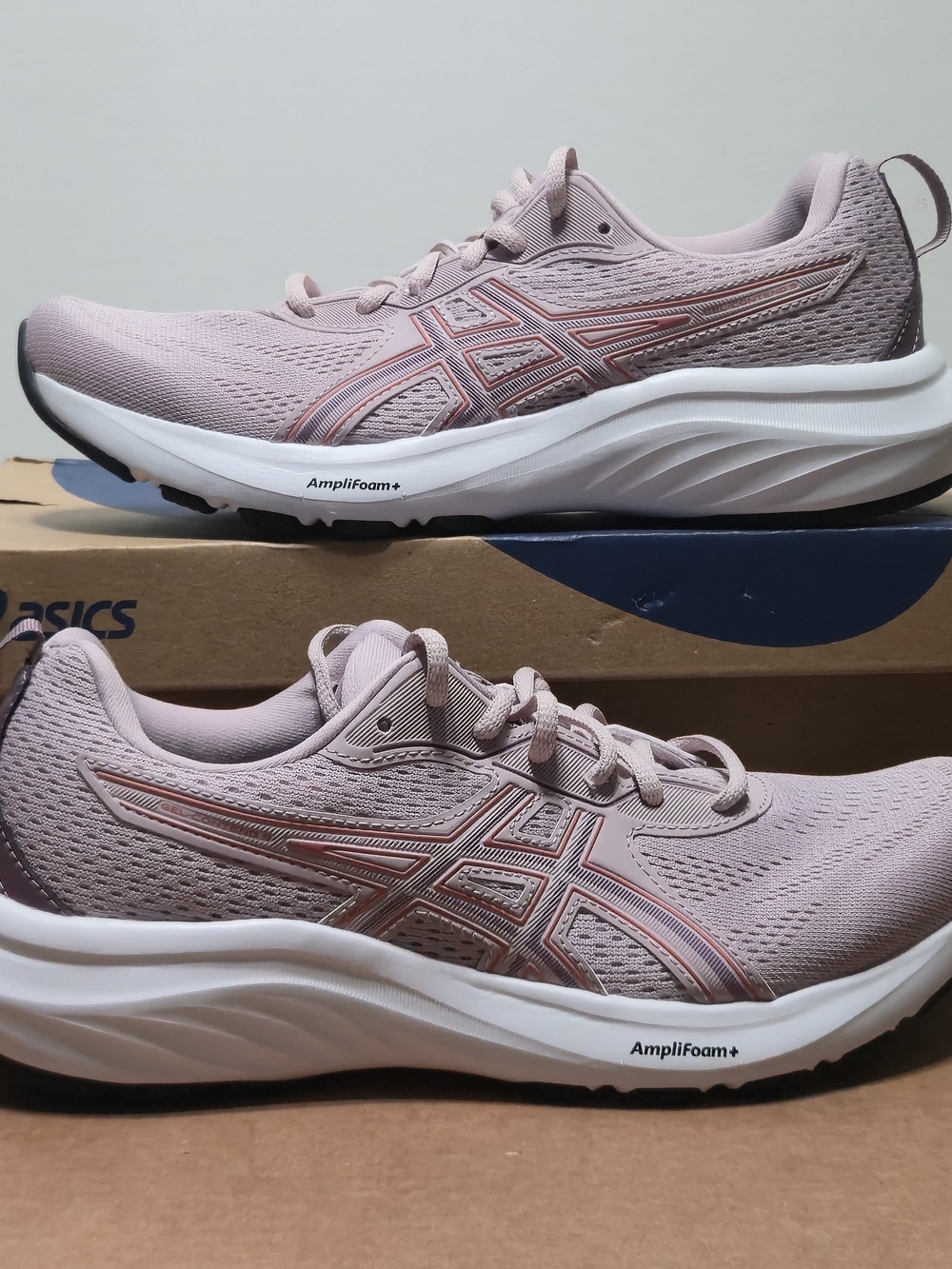 ASICS Women's Pink Running Shoes - Lightweight AmpliFoam™ Support